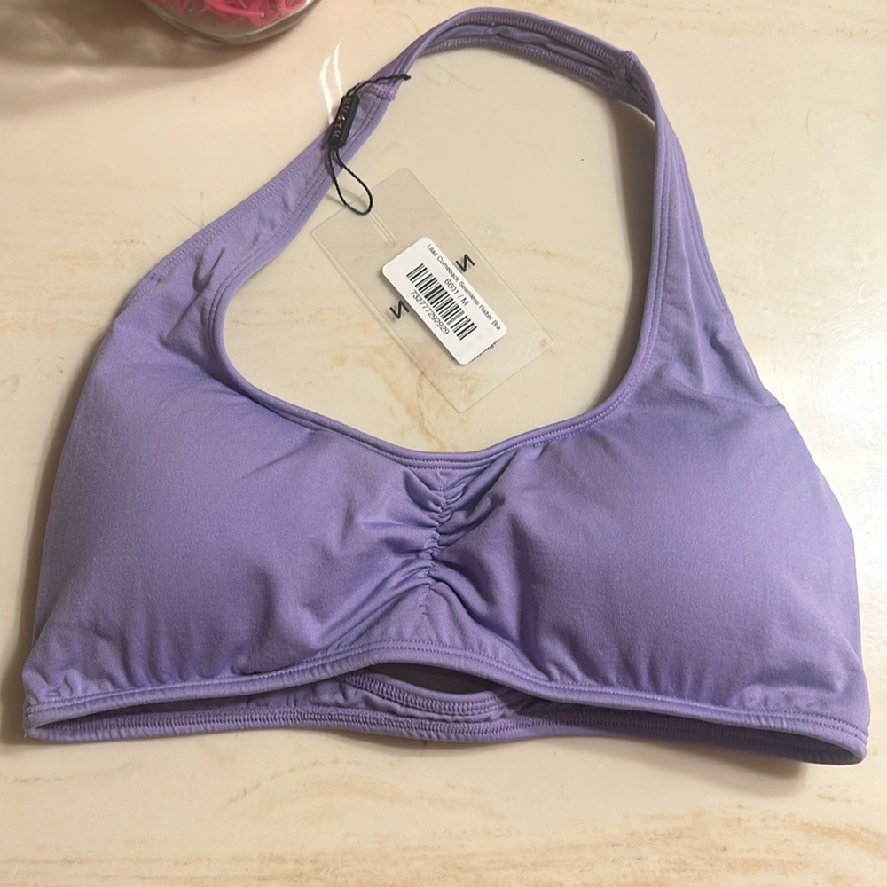 NVGTN COMEBACK SEAMLESS HALTER BRA SIZE M
